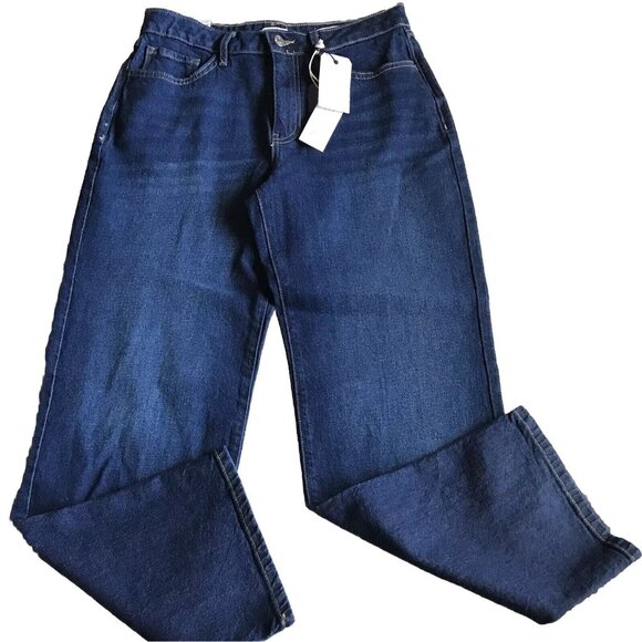 Forever 21, 90’s Fit Jeans, NWT, Juniors Size 28, High Rise, Straight Leg - Picture 4 of 7